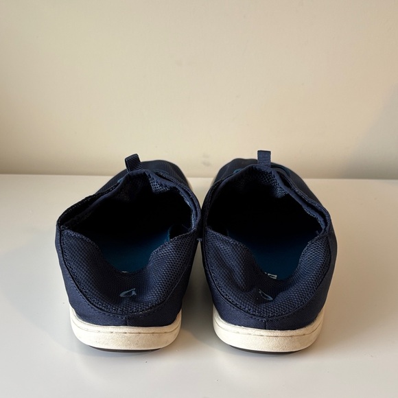 Olukai Men's Nohea Moku All Day No Tie Sneaker Slip on Shoes Blue Depth 8.5 EUC - Picture 8 of 12